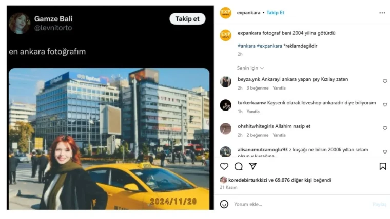 Instagram'da Ankara Paylaşımları İçinizi Isıtacak! İşte, Ankaralılara Özel Paylaşımlar 2